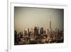 Toronto Downtown-null-Framed Premium Giclee Print