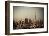 Toronto Downtown-null-Framed Art Print