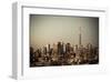 Toronto Downtown-null-Framed Art Print