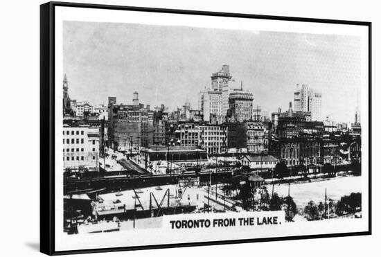 Toronto from the Lake, Canada, C1920S-null-Framed Stretched Canvas