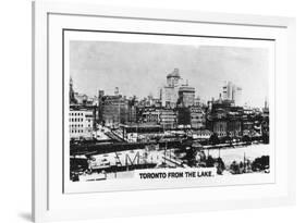 Toronto from the Lake, Canada, C1920S-null-Framed Giclee Print