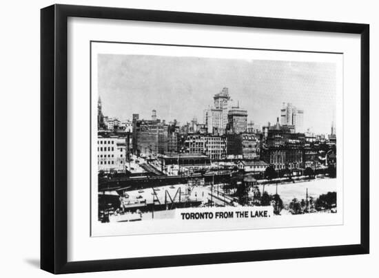 Toronto from the Lake, Canada, C1920S-null-Framed Giclee Print