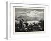 Toronto Harbour, a Sculling Match, Canada, Nineteenth Century-null-Framed Giclee Print