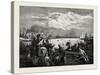 Toronto Harbour, a Sculling Match, Canada, Nineteenth Century-null-Stretched Canvas