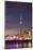 Toronto Illuminated Skyline-null-Mounted Art Print