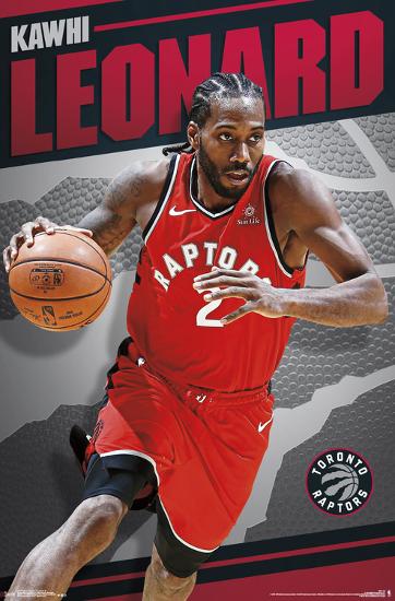 TORONTO RAPTORS - K LEONARD 18-null-Lamina Framed Poster