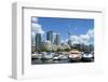 Toronto Skyline and Marina-null-Framed Art Print