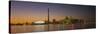 Toronto Skyline at Dusk, Ontario Canada-null-Stretched Canvas