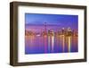 Toronto Skyline at Dusk-Brad Smith-Framed Photographic Print