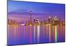 Toronto Skyline at Dusk-Brad Smith-Mounted Photographic Print