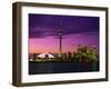 Toronto Skyline at Night, Canada-Jim Schwabel-Framed Premium Photographic Print