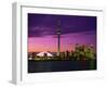 Toronto Skyline at Night, Canada-Jim Schwabel-Framed Photographic Print