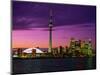 Toronto Skyline at Night, Canada-Jim Schwabel-Mounted Photographic Print