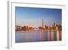 Toronto Skyline at Sunset from Toronto Islands-Brad Smith-Framed Photographic Print