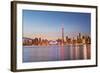 Toronto Skyline at Sunset from Toronto Islands-Brad Smith-Framed Photographic Print