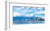 Toronto Skyline Center Island-null-Framed Art Print