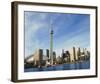 Toronto Skyline from Island-null-Framed Art Print