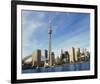 Toronto Skyline from Island-null-Framed Art Print