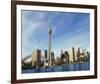 Toronto Skyline from Island-null-Framed Art Print