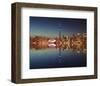 Toronto Skyline & Lake Ontario-null-Framed Art Print