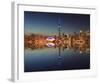 Toronto Skyline & Lake Ontario-null-Framed Art Print