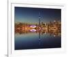 Toronto Skyline & Lake Ontario-null-Framed Art Print