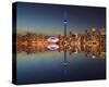 Toronto Skyline & Lake Ontario-null-Stretched Canvas