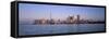 Toronto Skyline, Ontario, Canada-Walter Bibikow-Framed Stretched Canvas