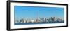 Toronto Skyline Panorama over Lake with Urban Architecture.-Songquan Deng-Framed Photographic Print