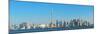 Toronto Skyline Panorama over Lake with Urban Architecture.-Songquan Deng-Mounted Photographic Print