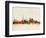 Toronto Skyline-Michael Tompsett-Framed Art Print