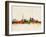 Toronto Skyline-Michael Tompsett-Framed Art Print