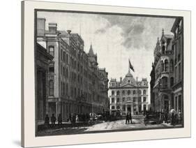 Toronto Street, and Post Office, Canada, Nineteenth Century-null-Stretched Canvas