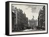 Toronto Street, and Post Office, Canada, Nineteenth Century-null-Framed Stretched Canvas