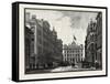 Toronto Street, and Post Office, Canada, Nineteenth Century-null-Framed Stretched Canvas