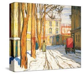 Toronto Street, Winter Morning-Lawren S^ Harris-Stretched Canvas