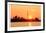 Toronto Sunrise Skyline & Lake-null-Framed Art Print