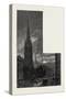 Toronto, Tower and Spire of St. James's Cathedral, Canada, Nineteenth Century-null-Stretched Canvas