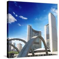 Toronto Town Hall Canada-null-Stretched Canvas