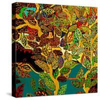 Toronto Tree-Linda Arthurs-Stretched Canvas