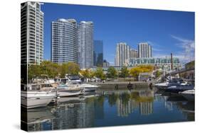 Toronto Waterfront, Toronto, Ontario, Canada, North America-Jane Sweeney-Stretched Canvas