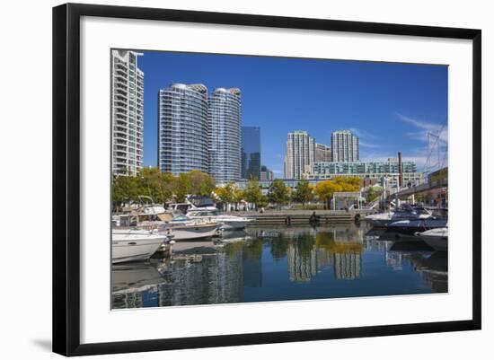 Toronto Waterfront, Toronto, Ontario, Canada, North America-Jane Sweeney-Framed Photographic Print