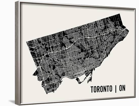Toronto-Mr City Printing-Framed Art Print