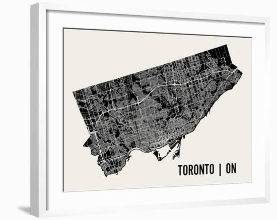 Toronto-Mr City Printing-Framed Art Print