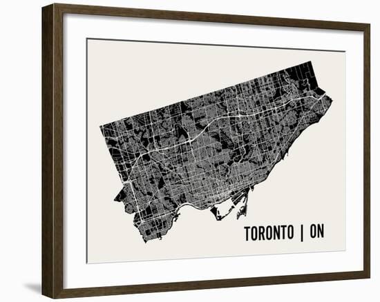 Toronto-Mr City Printing-Framed Art Print