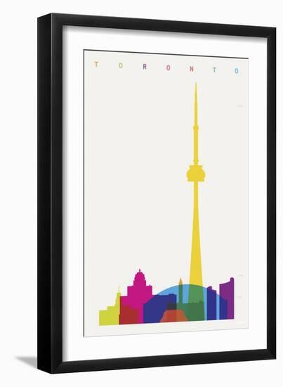 Toronto-Yoni Alter-Framed Giclee Print