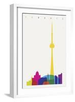 Toronto-Yoni Alter-Framed Giclee Print