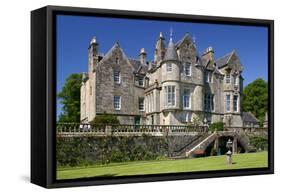 Torosay Castle and Gardens, Mull, Argyll and Bute, Scotland-Peter Thompson-Framed Stretched Canvas