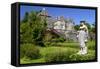 Torosay Castle and Gardens, Mull, Argyll and Bute, Scotland-Peter Thompson-Framed Stretched Canvas