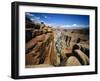 Toroweap Overlook a Panorama of the Canyon From Rim To River, Grand Canyon National Park, AZ-Bernard Friel-Framed Photographic Print